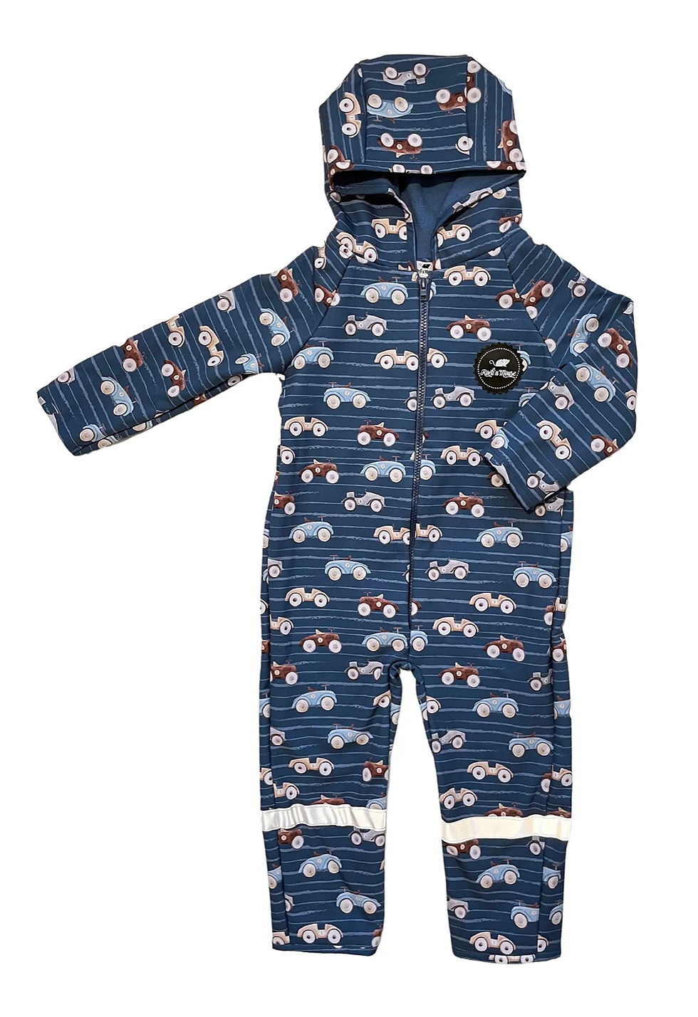 Sīktēls: Rock&Mouse Softshell kombinezons bērniem - RETRO AUTO
