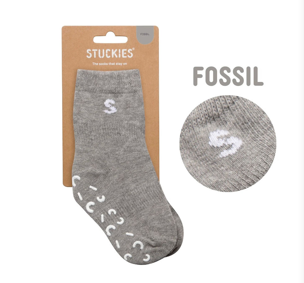 Thumbnail: STUCKIES neslīdošās zeķes bērniem FOSSIL
