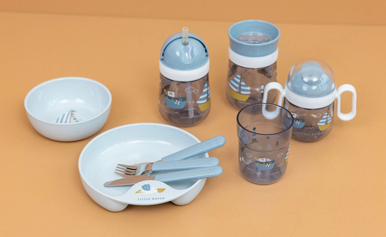 LITTLE DUTCH bērnu glāzīte SAILORS BAY 