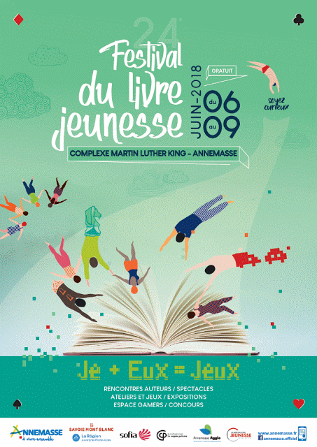 7 juin 2018 : Intervention dans le cadre du Festival du livre jeunesse d'Annemasse : Je + Eux = 