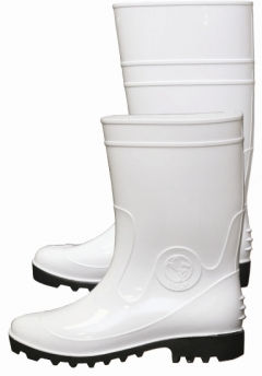 Сапоги ПВХ женские, высота 28 см