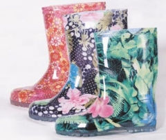 Сапоги ПВХ женские, высота 29 см