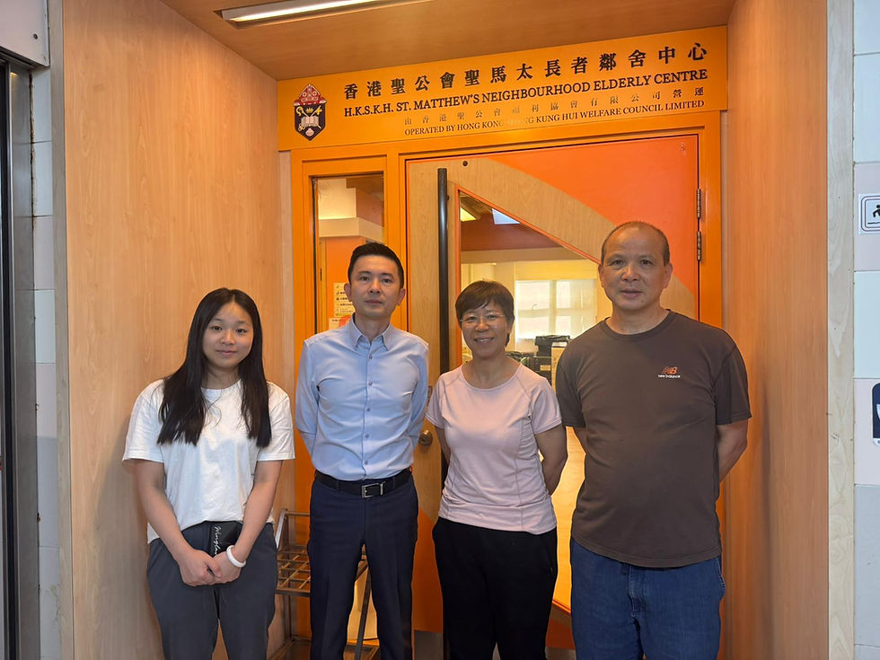 【銀 河 工 程 集 團】義工隊參與由香港青年協會主辦「鄰舍第一.送米助人」米站義工服務