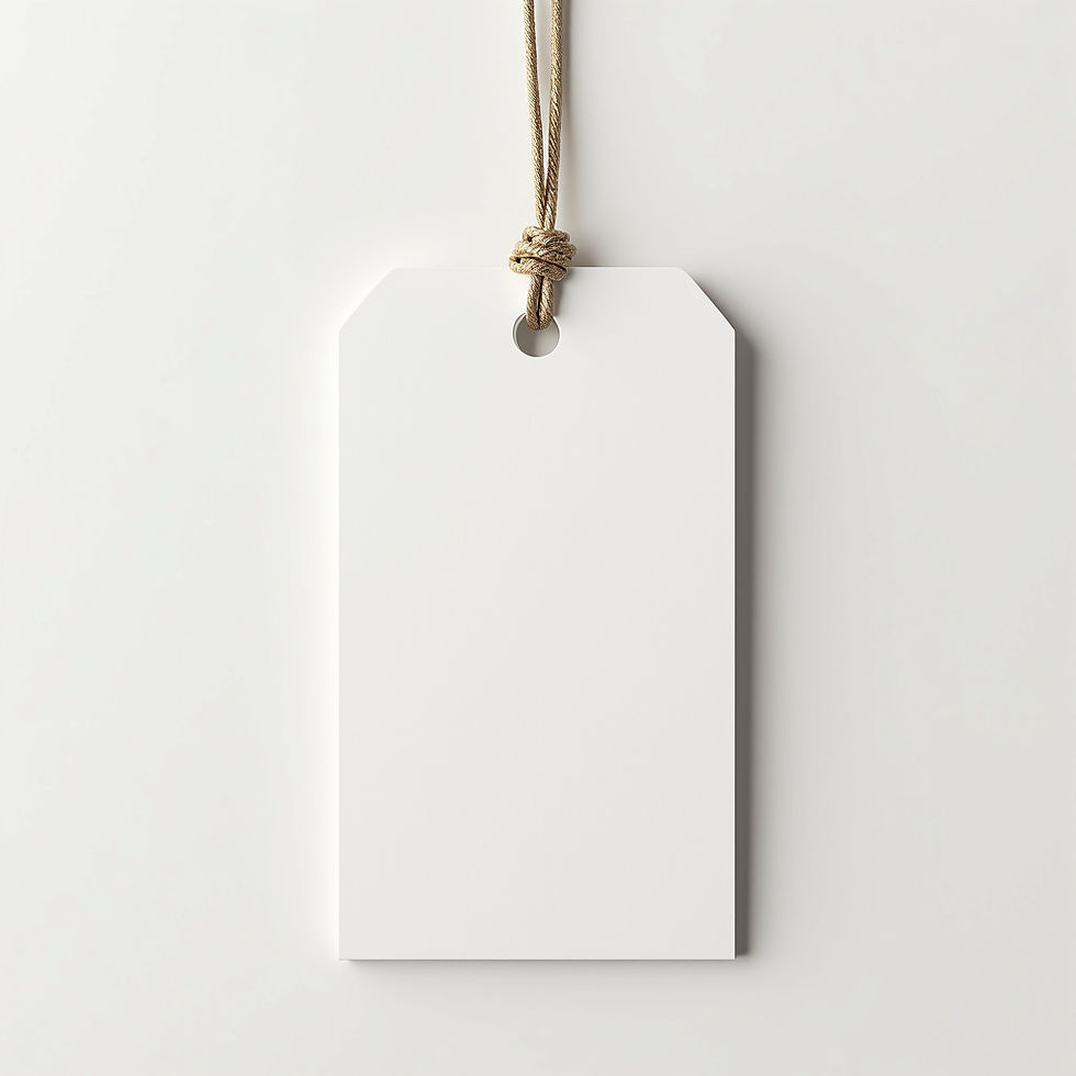 Elegant Hang Tags