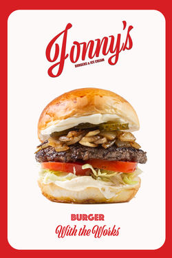 Promotion Poster Burger w Works