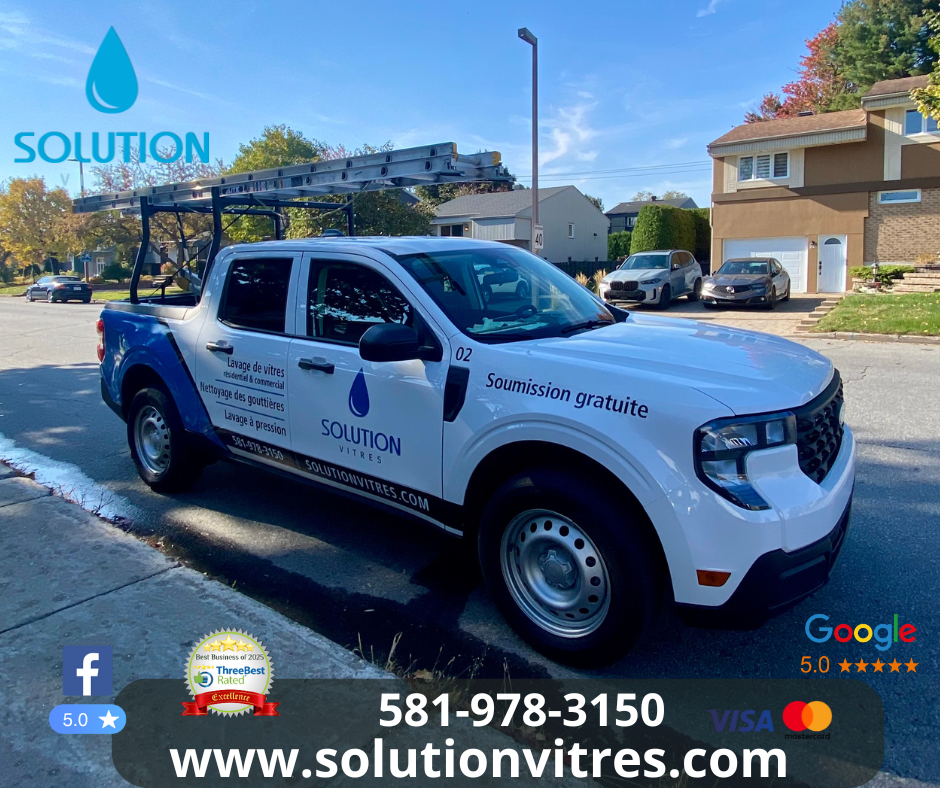 Camion de service Solution Vitres 