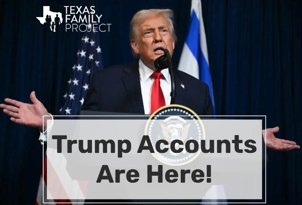 Trump Account Funding Has Arrived!