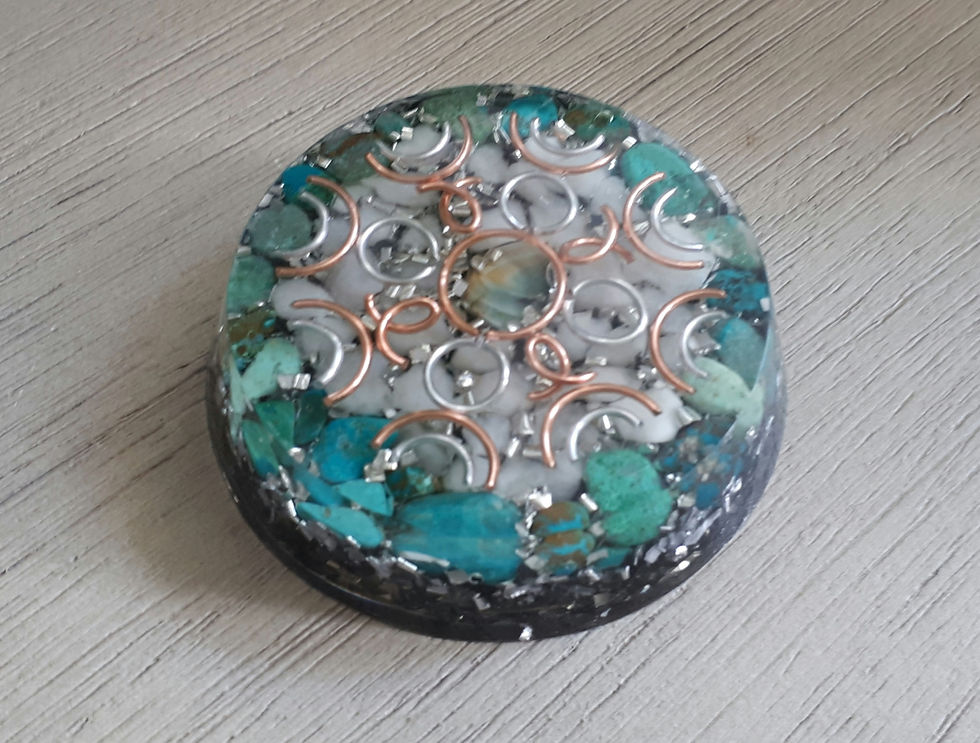 Thumbnail: With snow quartz & chrysocolla