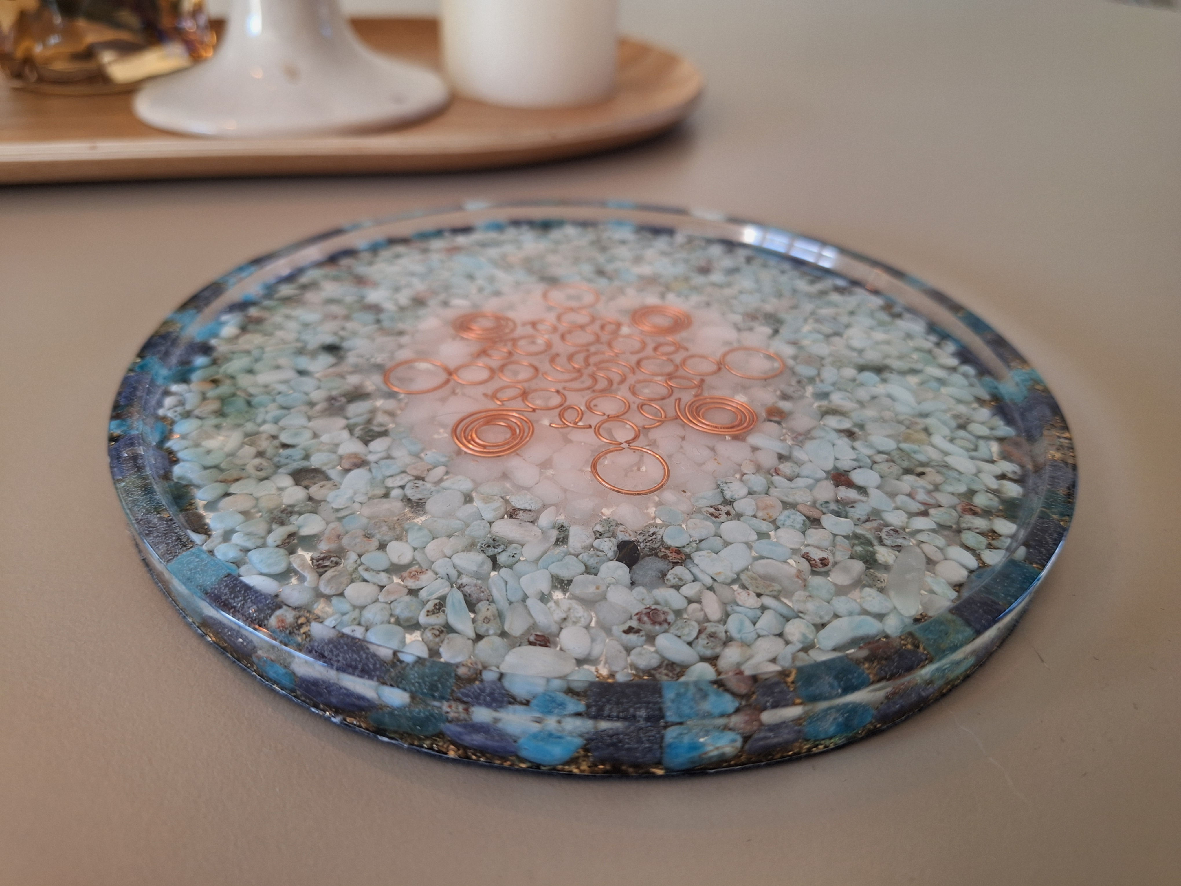 Met larimar & apatiet