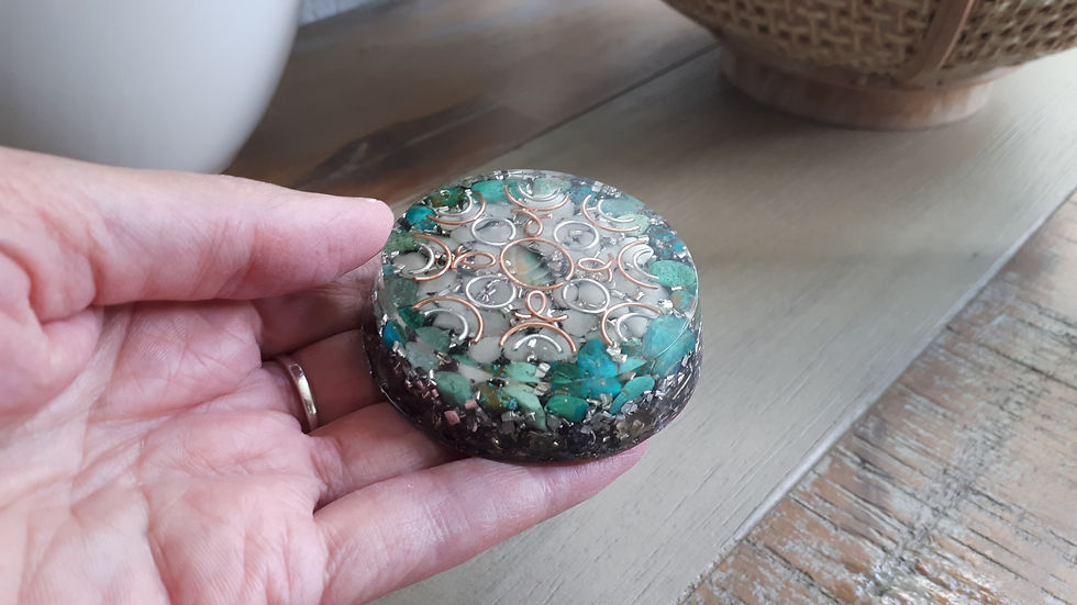 Thumbnail: With snow quartz & chrysocolla