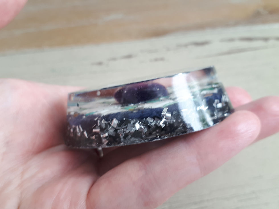 Thumbnail: With a large amethyst & aventurine