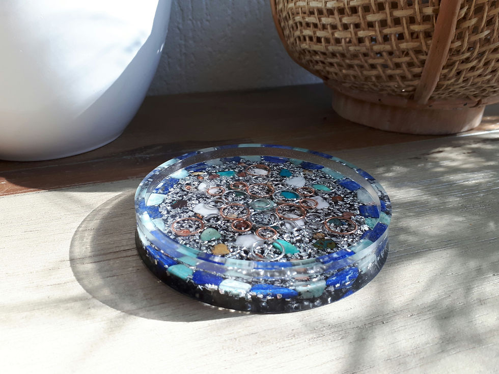 Thumbnail: With lapis lazuli & aquamarine