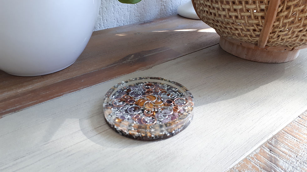 Thumbnail: With yellow jasper & leopardskin jasper