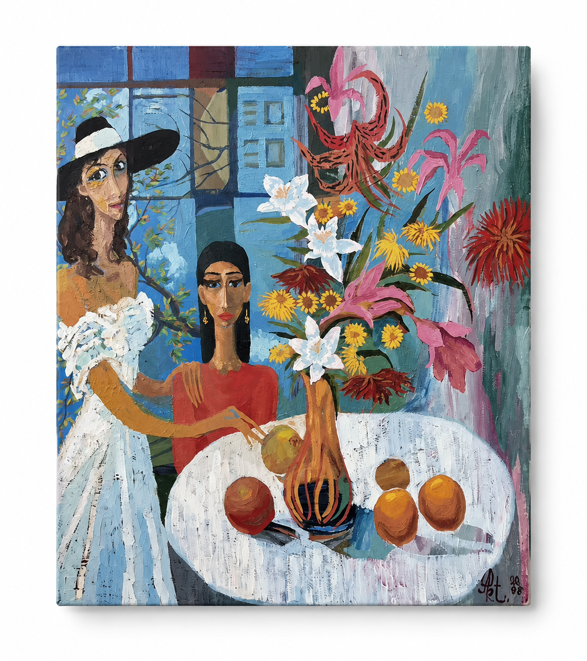 "Spring Morning" by Dmitry Artoshkin, 94 x 107 cm, 1999