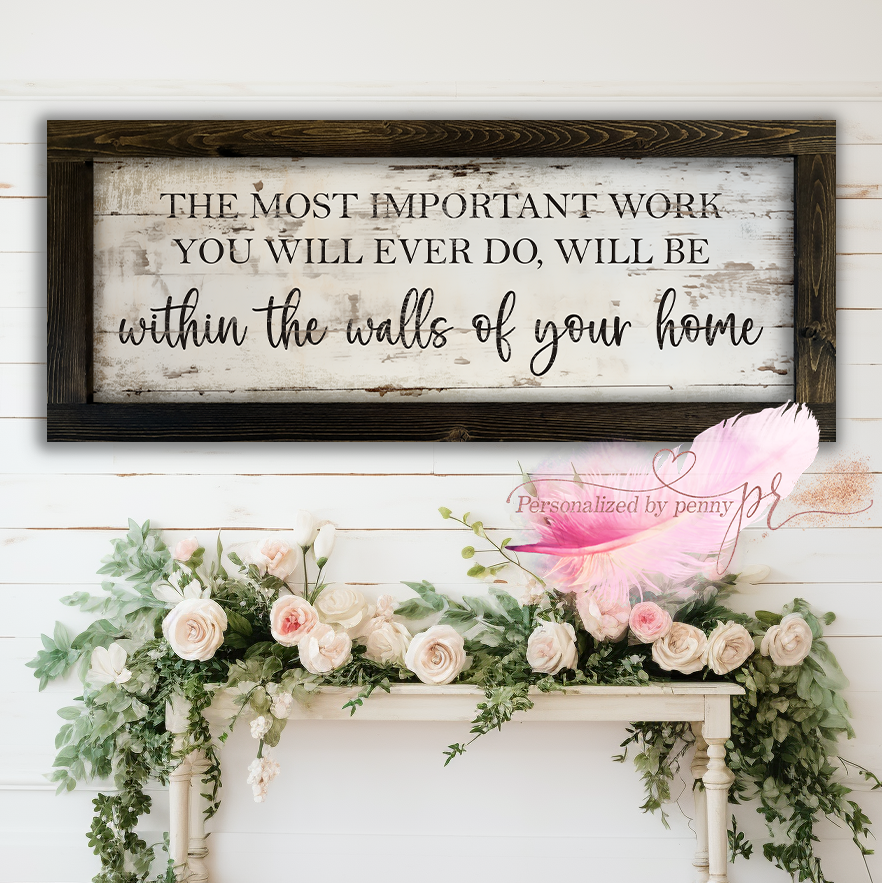 The most important work