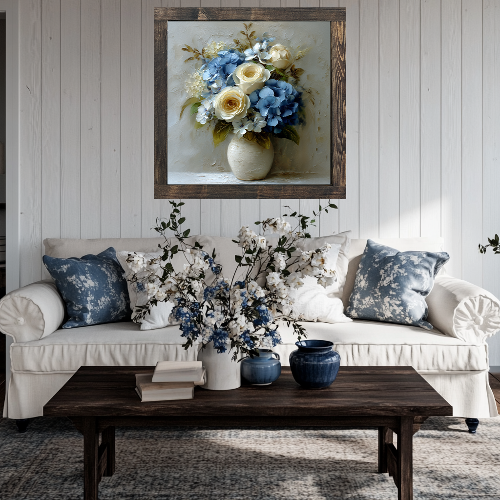 Blue Whisper Vase