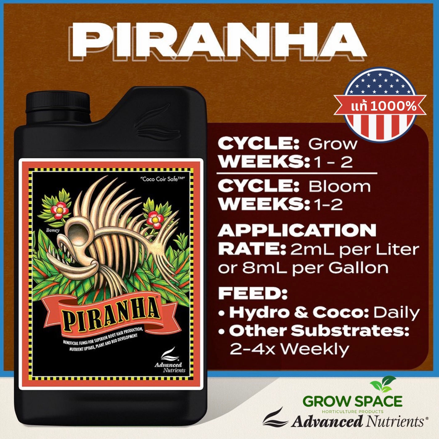 Piranha by Advanced Nutrients 1L
