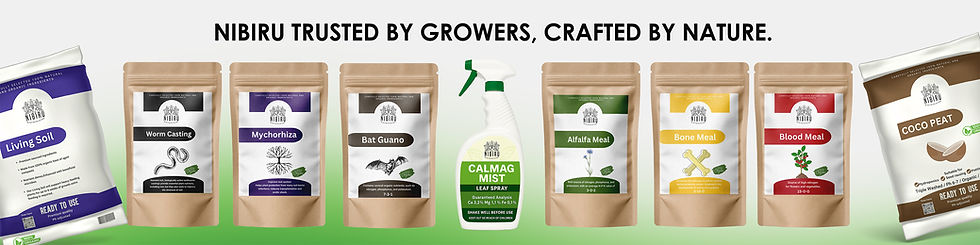 NIBIRU ORGANIC NUTRIENTS — MADE IN THAILAND FOR GROWERS WHO CARE