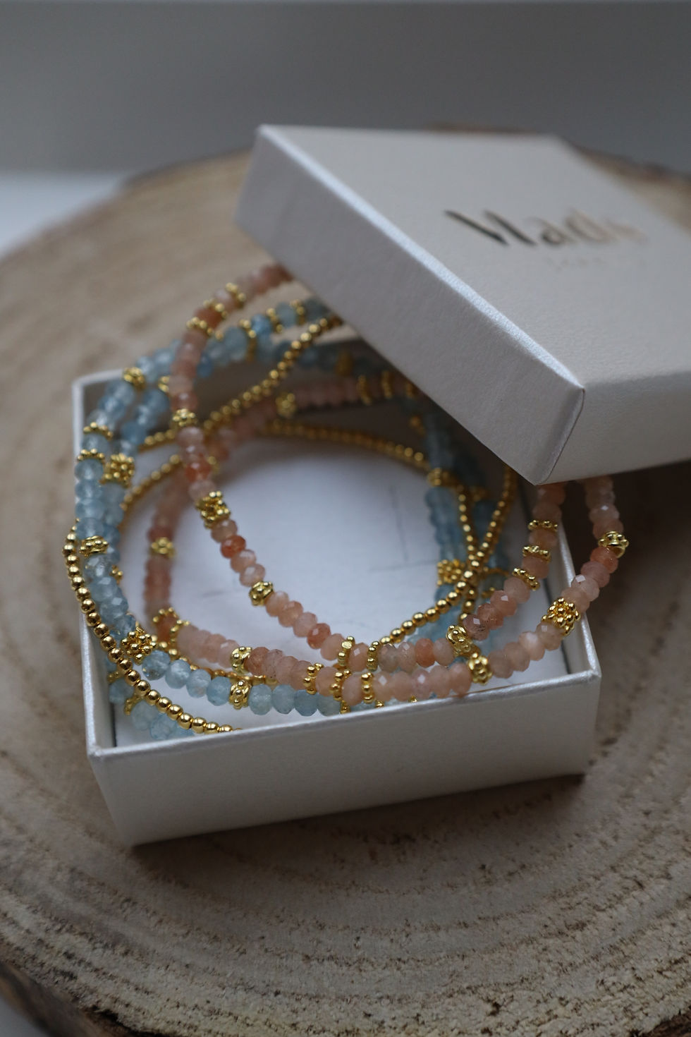 Miniaturbild: Aquamarin Armband