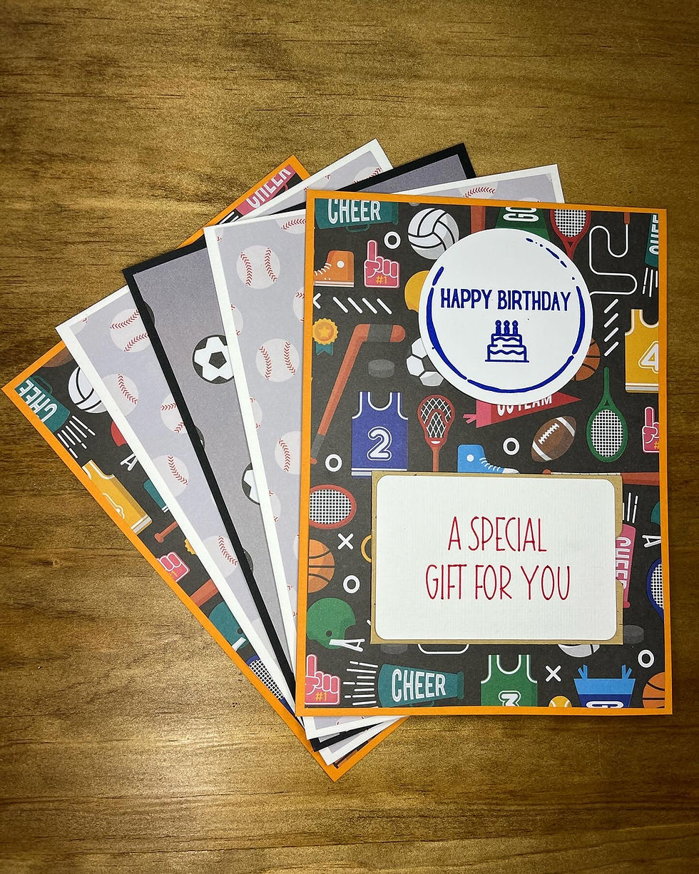 Thumbnail: 5 Pack of Note Cards with Crafty Sleeve | Ideal for Gifting