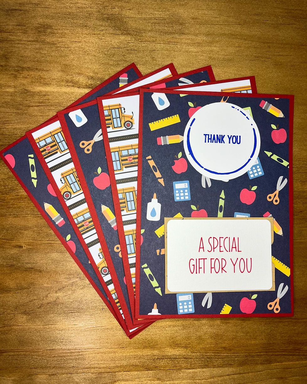 Thumbnail: 5 Pack of Note Cards with Crafty Sleeve | Ideal for Gifting