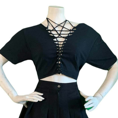 Star Crop Top | Twisted Cuts