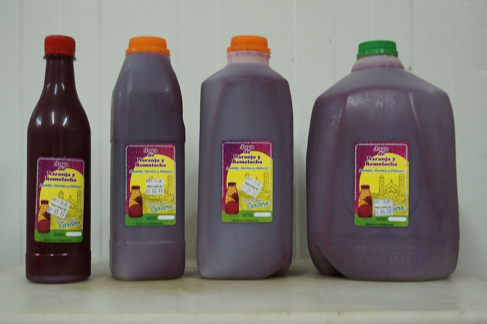 Jugo de Naranja y Remolacha