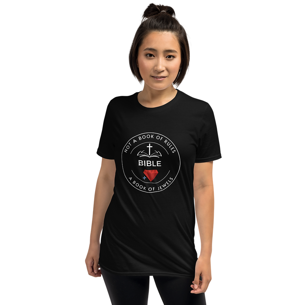 Thumbnail: Ladies Jewel Black Tee