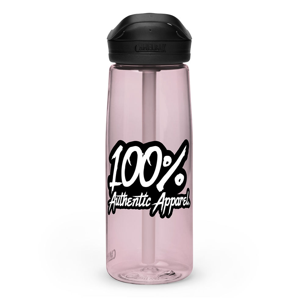Thumbnail: 100% Authentic Apparel Sports Water Bottle