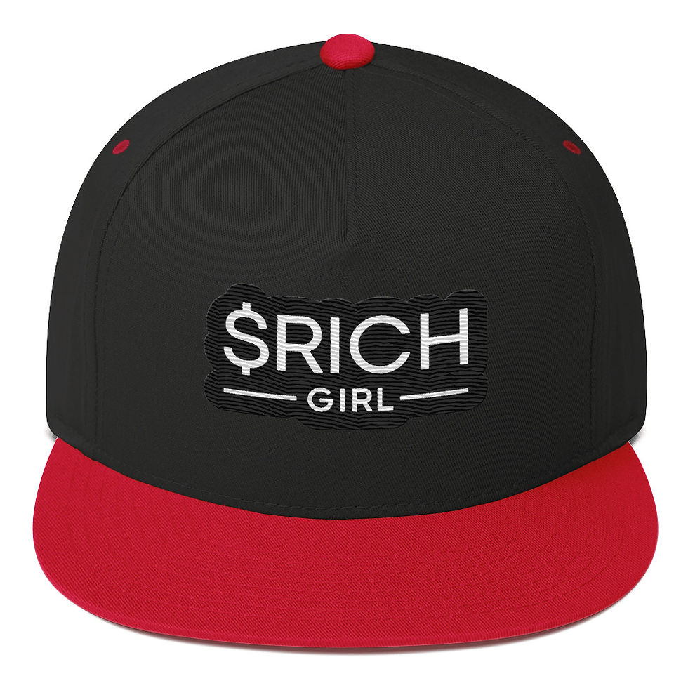 Thumbnail: Rich Girl Flat Bill Cap