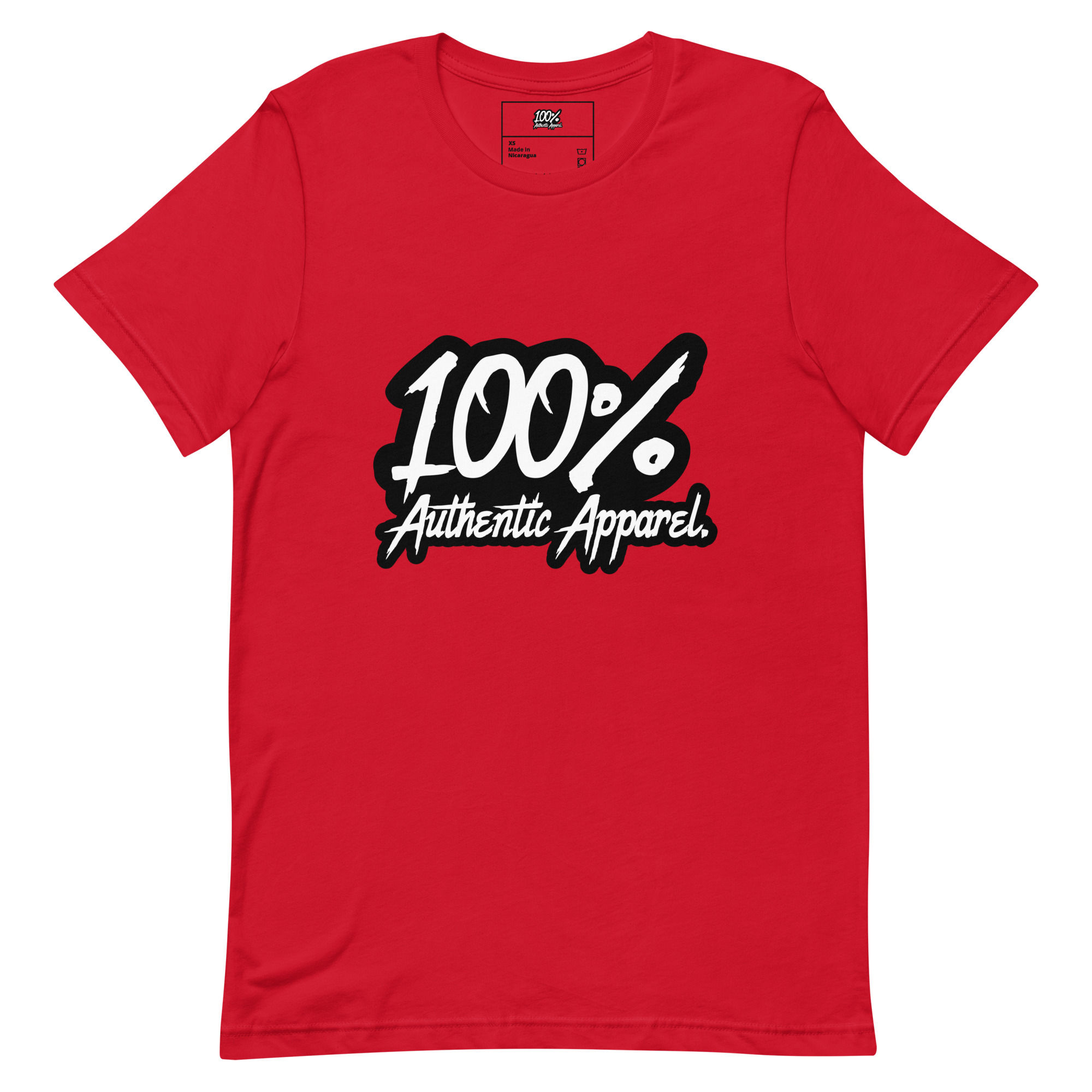 100% Authentic Apparel Unisex t-shirt