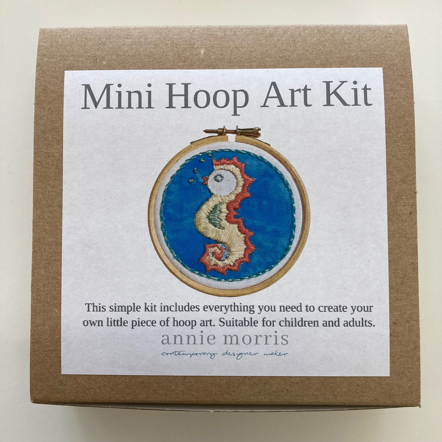 Annie Morris Mini Hoop Embroidery Kit