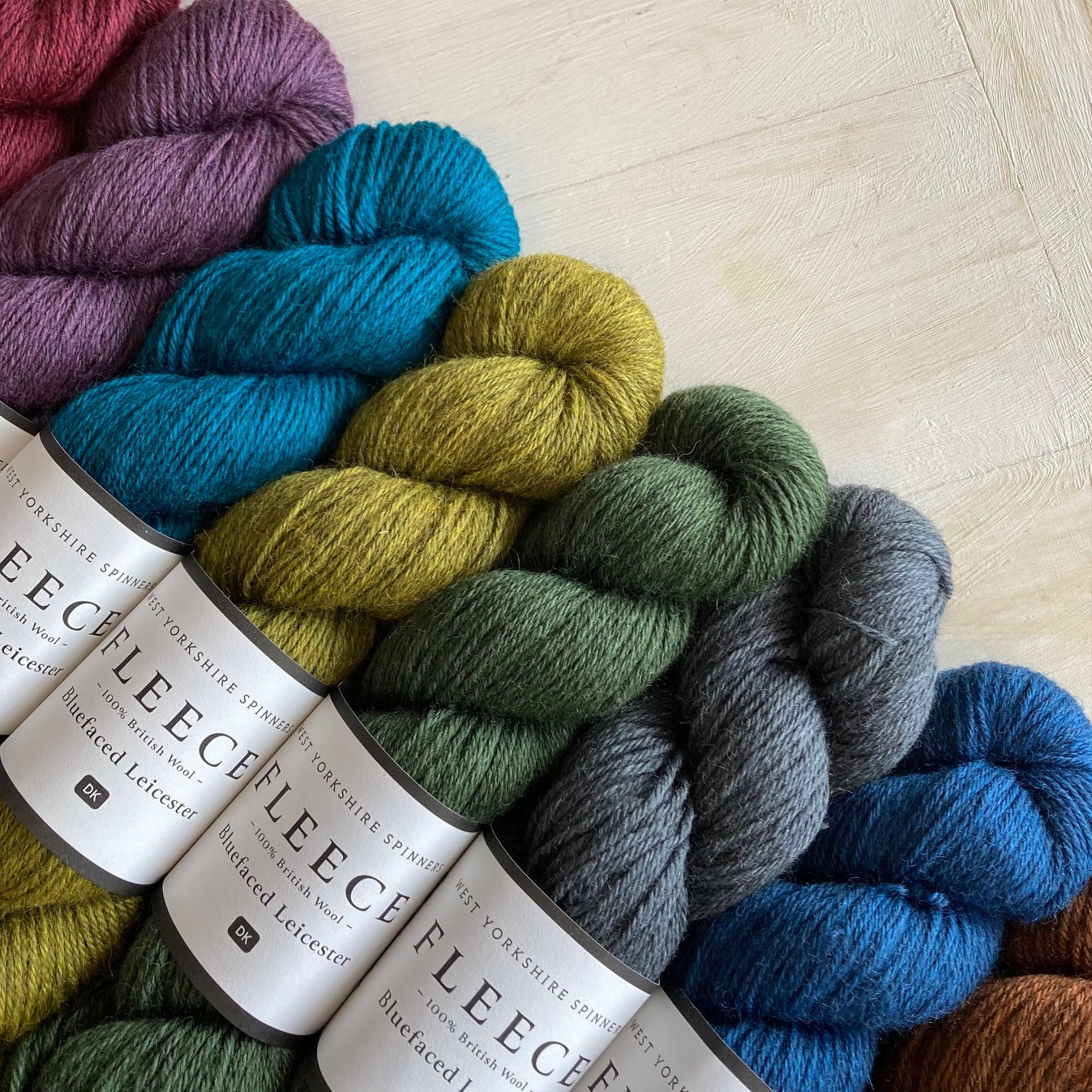 WYS Blue Faced Leicester Fleece DK