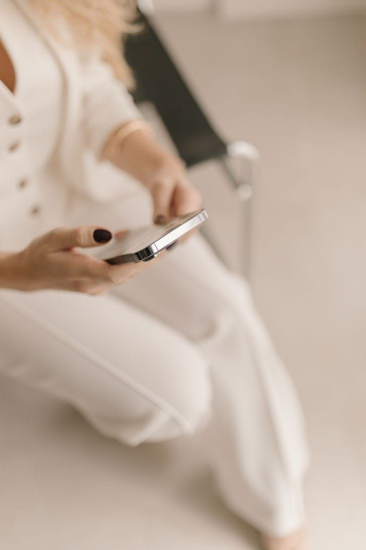 Woman Using her phone