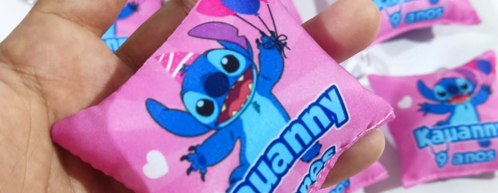 Almochaveiro personalizado Lilo & Stitch