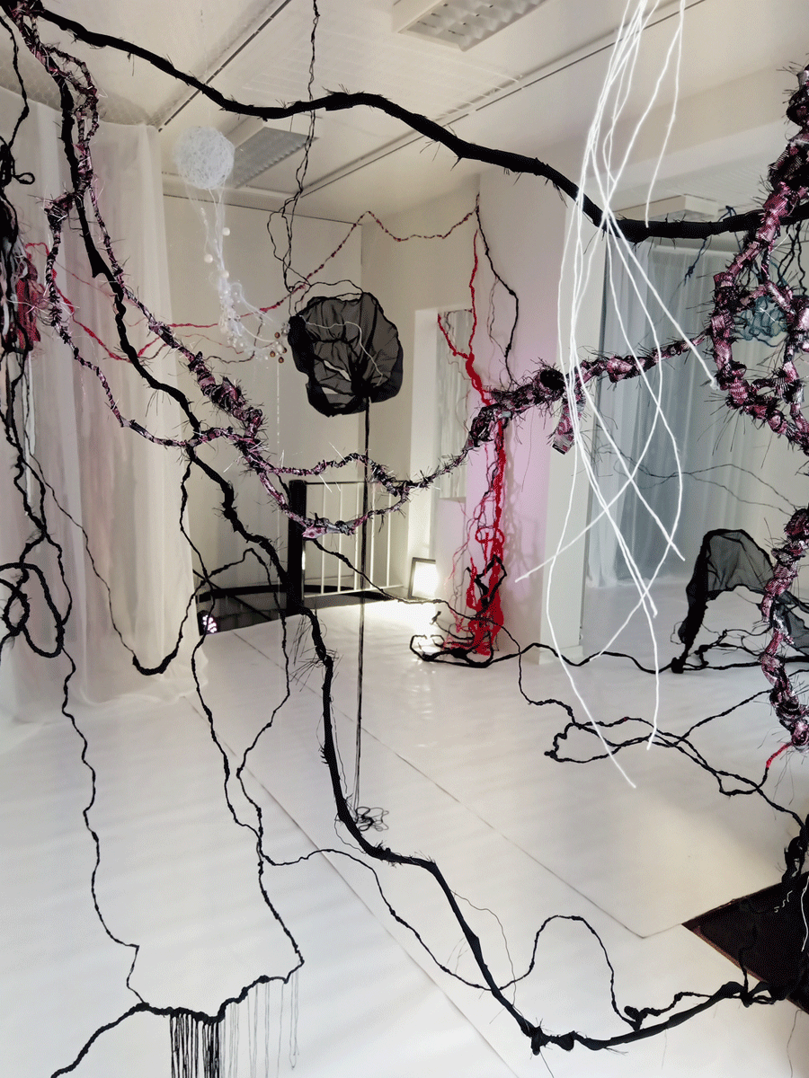 Drawing detail from inside the gallery