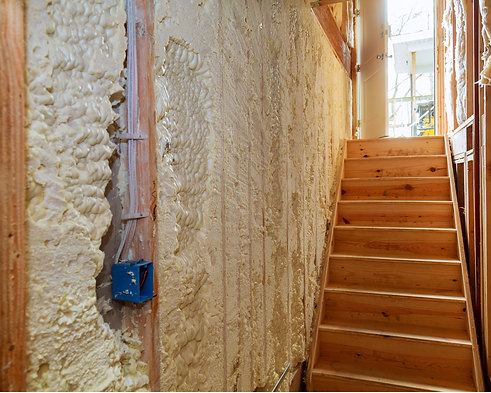 Foam insulation For Attic.