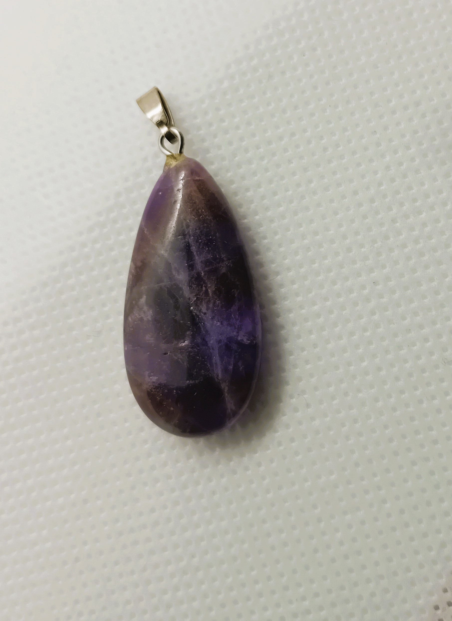 Amethyst Teardrop Pendant