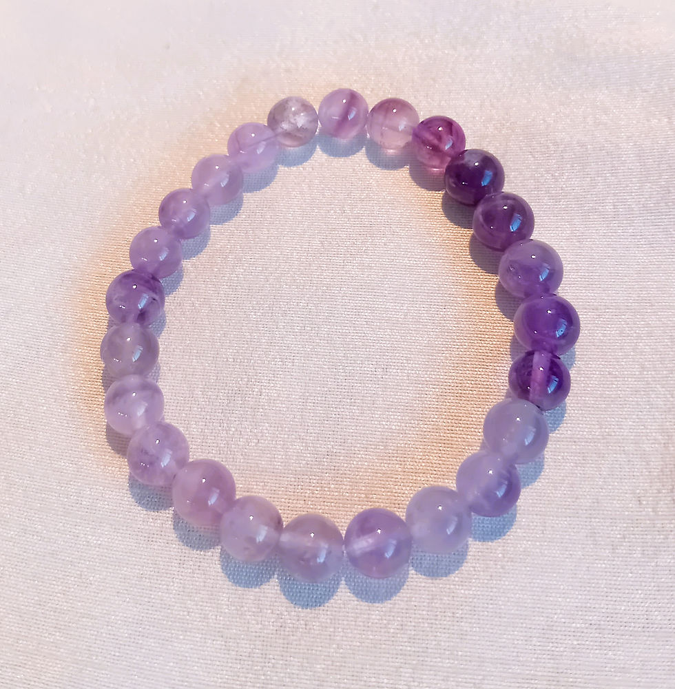 Amethyst bracelet