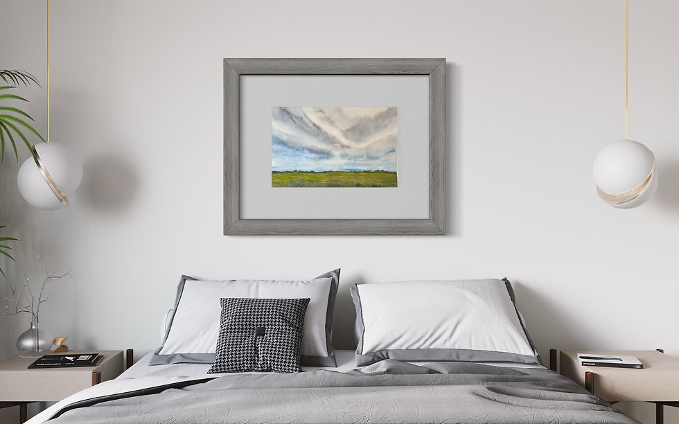 Thumbnail: Descending Clouds - Print