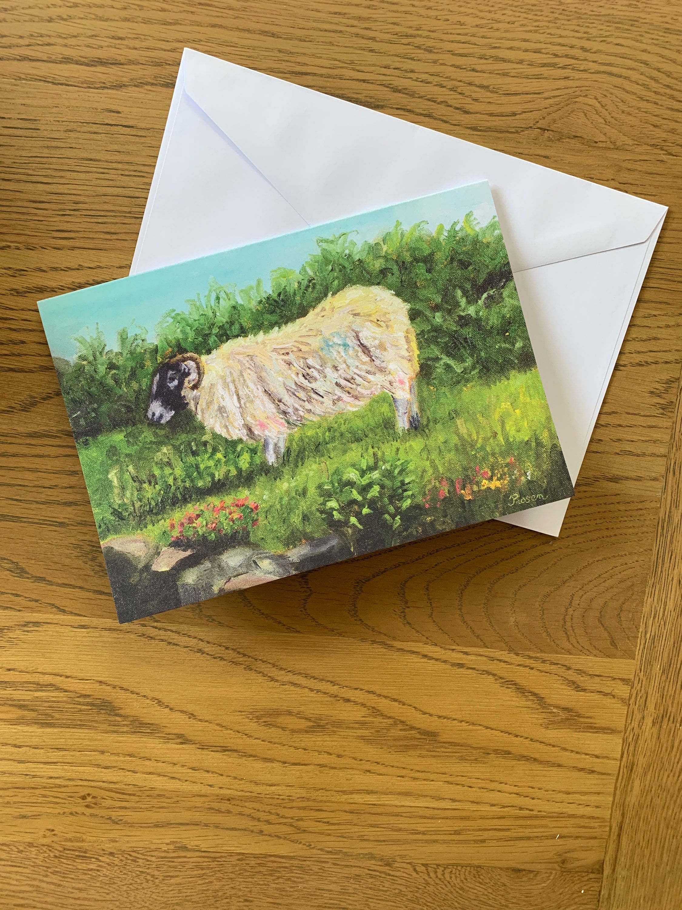 Greeting card - Leilani the Sheep