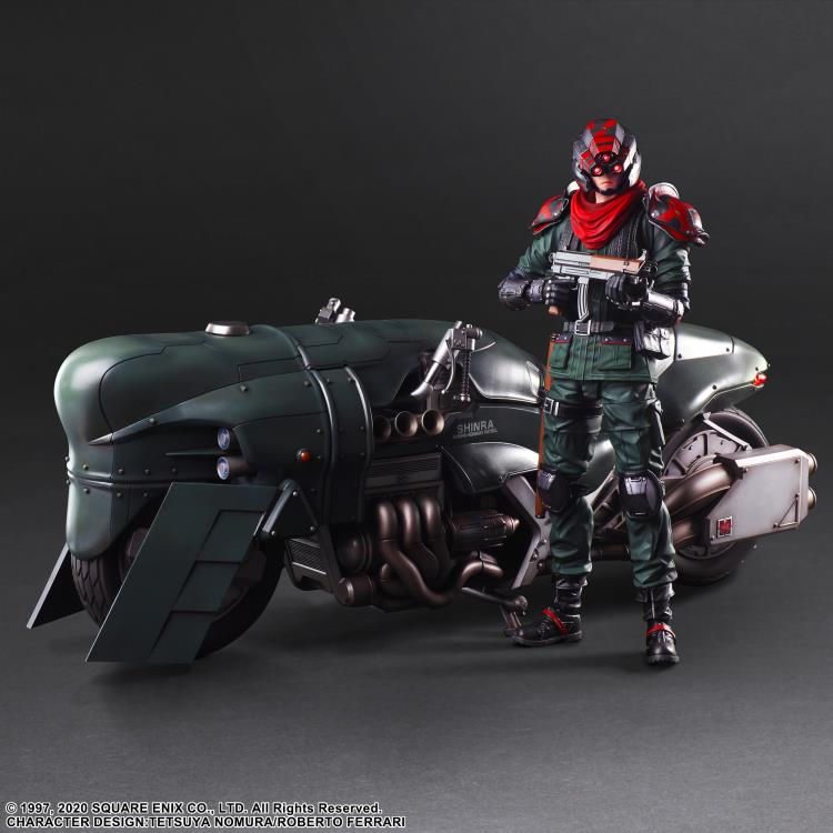 Thumbnail: [Pre-order] Square Enix Play Arts Shinra Elite Security Officer & Motorcycle Set