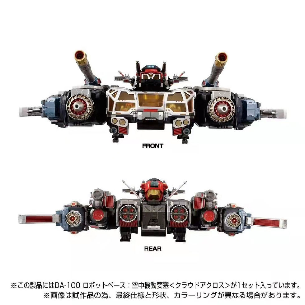 Thumbnail: [Pre-order] Takara Tomy Diaclone DA-100 Robot Base - Ground Across
