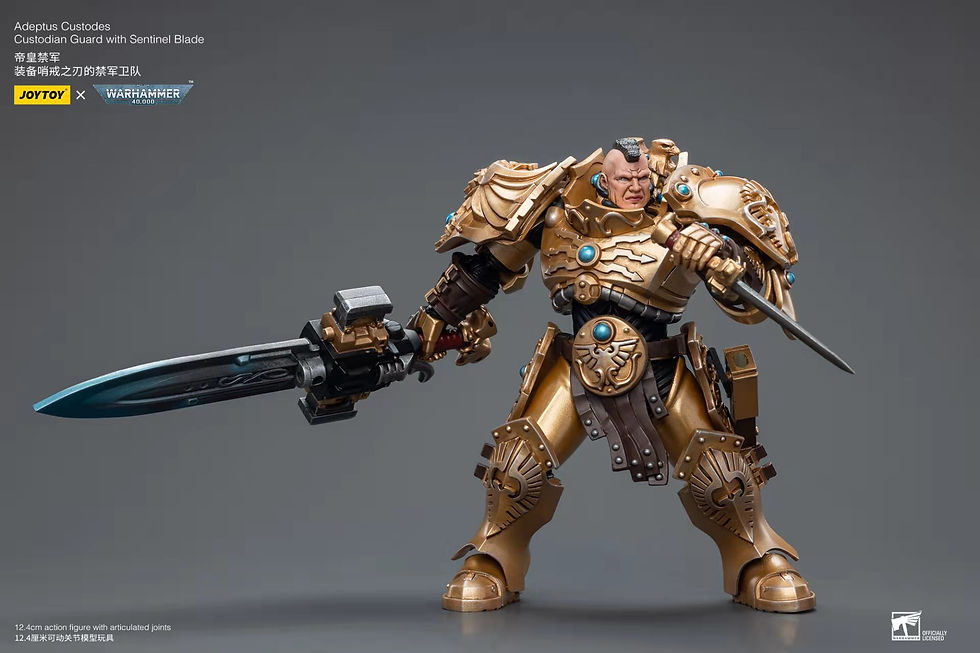 Thumbnail: [Pre-order] Joy Toy Warhammer 40k 1/18 Scale Adeptus Custodes Squad