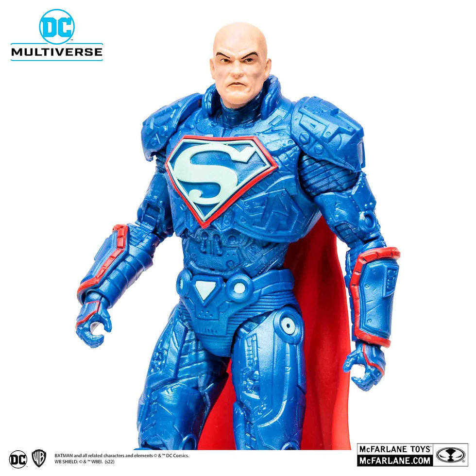 Thumbnail: [Pre-order] McFarlane Toys DC Multiverse Lex Luthor Power Suit Gold Label