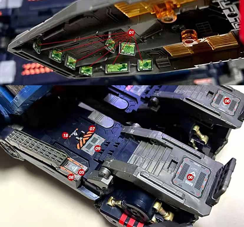 Thumbnail: [Back-to-Back Order] Water Slide Decal for Diaclone DA-95 Grand Dion