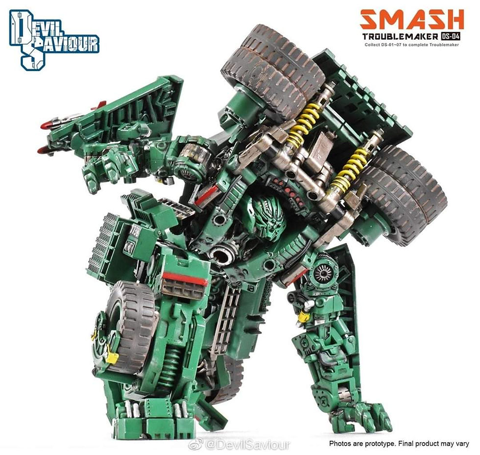 Thumbnail: [Pre-order] Devil Saviour DS-04 Smash Reissue Troublemaker Combiner
