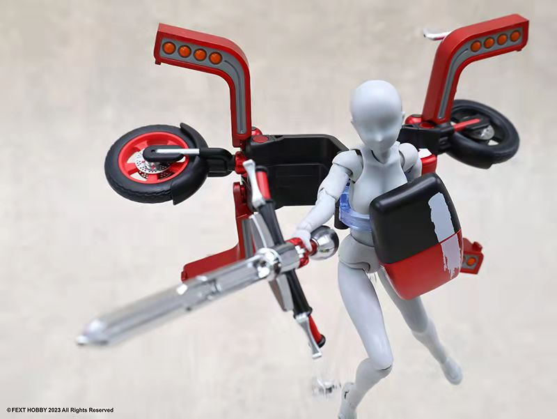 Thumbnail: [Pre-order] Fext Hobby Goddess of Delivery 1/12 Scale Transformable Scooter