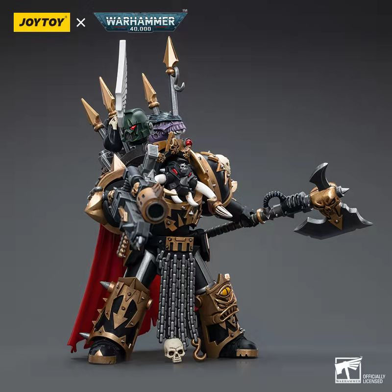 Thumbnail: [Pre-order] Joy Toy Warhammer 40k High Marshal Helbrecht & Chaos Lord
