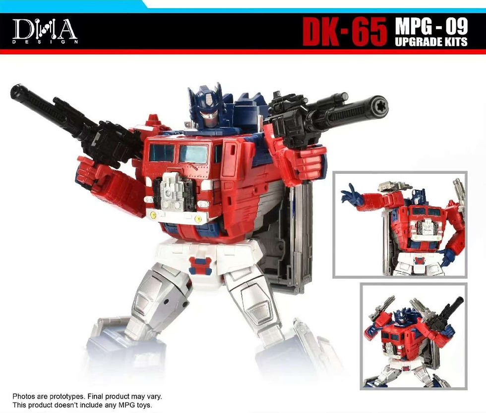 Thumbnail: DNA Design DK-65 Upgrade Kit for Masterpiece G MPG-09 Super Ginrai